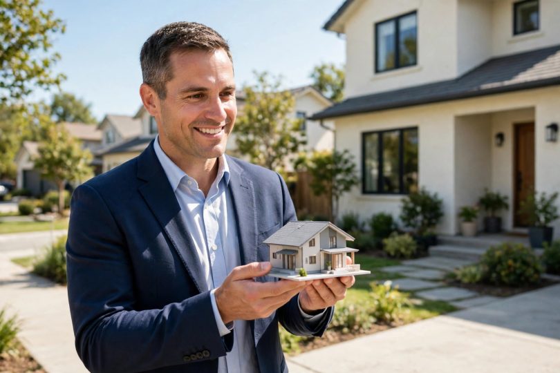 Buy and hold real estate strategy — investor holding a residential property long term