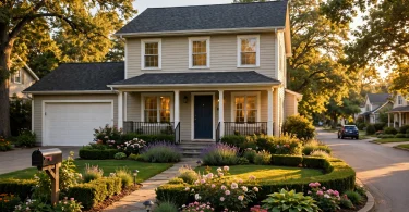 A well-kept house with a tidy garden — factors that affect home value