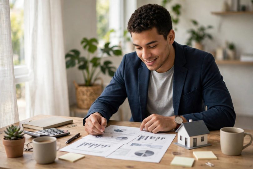 Real estate investment for beginners — beginner investor reviewing property investment documents