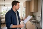 Rental property maintenance checklist — landlord inspecting a rental property