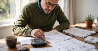 Rental property expenses — landlord reviewing rental property expense list