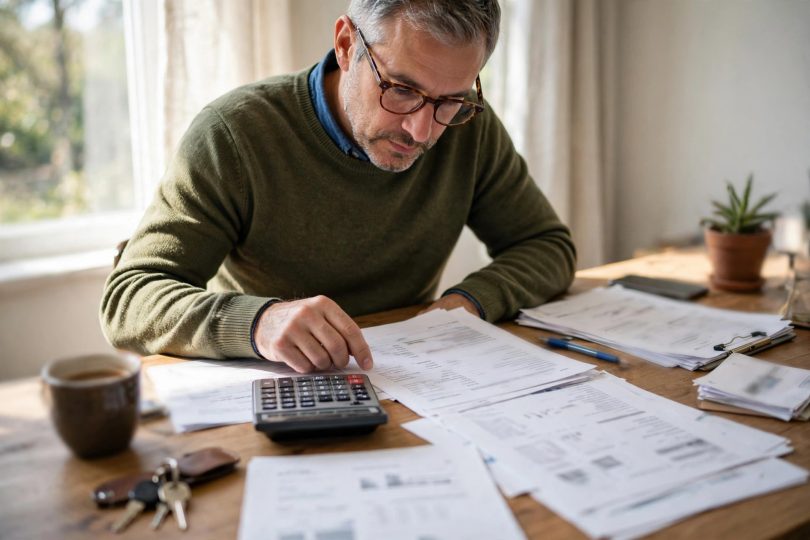 Rental property expenses — landlord reviewing rental property expense list