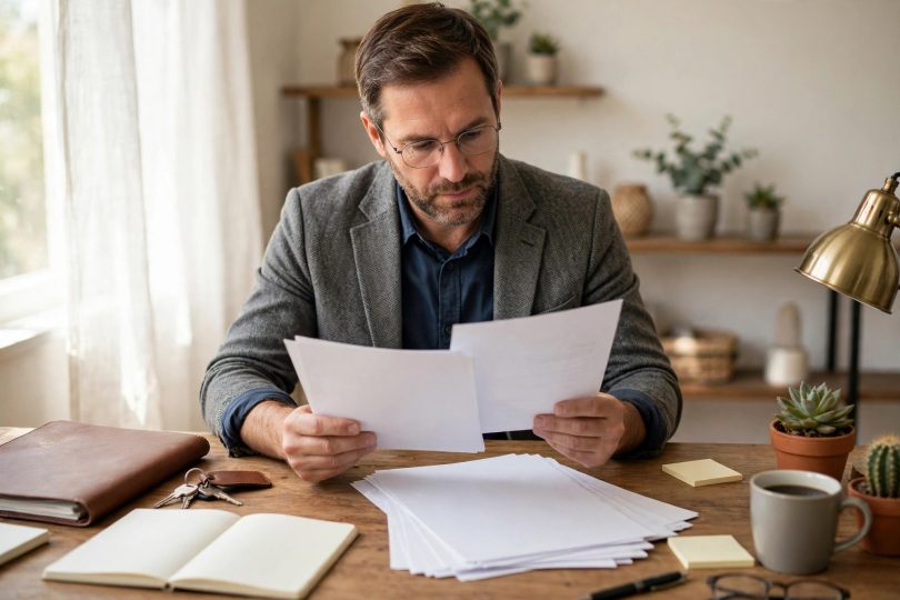 How to screen tenants — landlord reviewing tenant applications